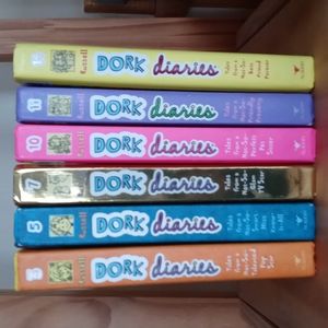 Rachel Renee Russell Dork Diaries Books 3,5,7,10,11,14